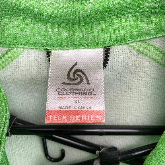 Colorado Clothing Mens XL Tech Series 1/4 Zip Pullover Activewear Shirt - Picture 2 of 8